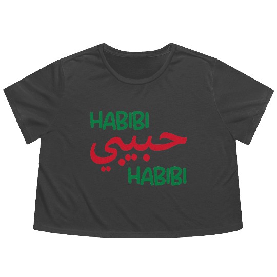 Habibi Flowy Cropped Tees