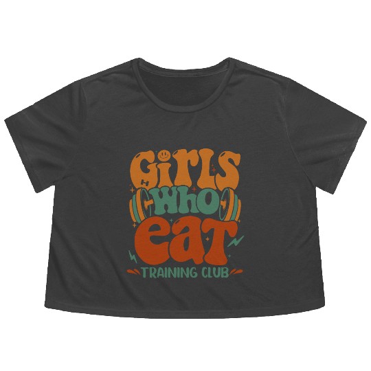 Girls Who Eat Training Club Flowy Cropped Tees