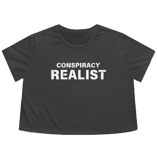Conspiracy Realist Flowy Cropped Tees