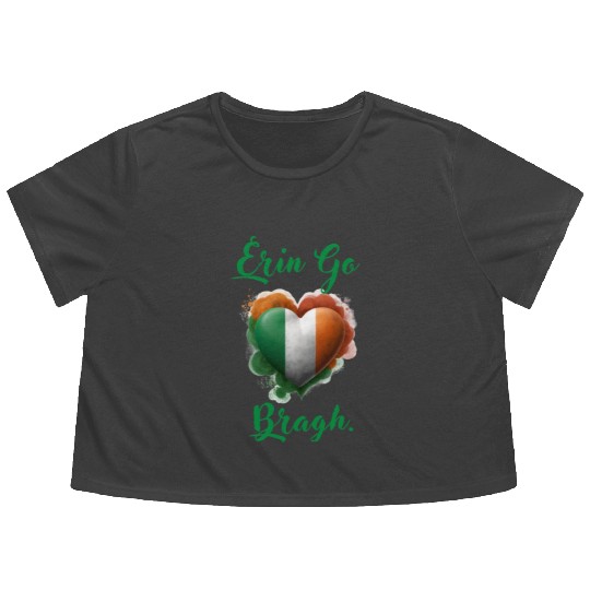 Erin Go Bragh! Flowy Cropped Tees