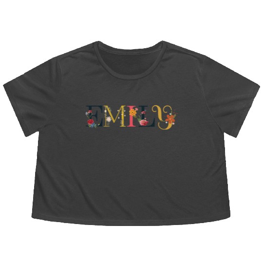Emily Flowy Cropped Tees