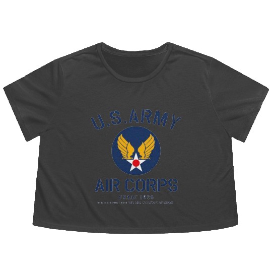 US Air Force 13 Flowy Cropped Tees