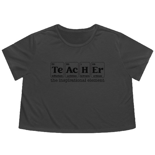 Teacher Appreciation Teacher Life Flowy Cropped Tees