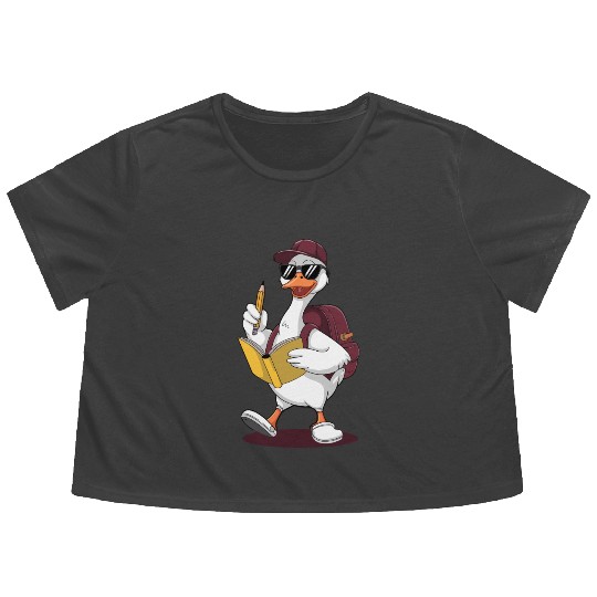 class of 2026 Back To School My Last First Day Flowy Cropped Tees