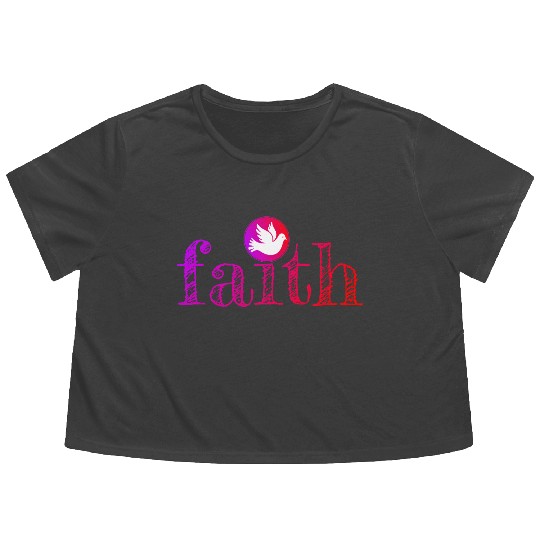 faith Flowy Cropped Tees