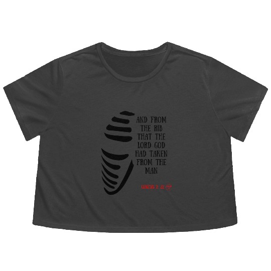 Couple Flowy Cropped Tees - Adam