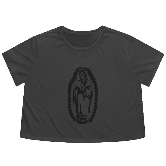 Guadalupe Flowy Cropped Tees