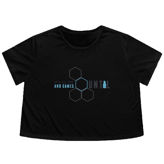 Settlers of Catan Flowy Cropped Tees