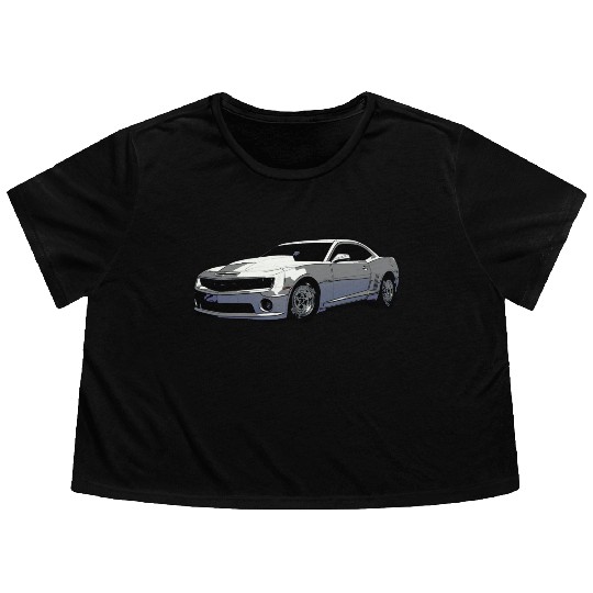 Copo Camaro Flowy Cropped Tees