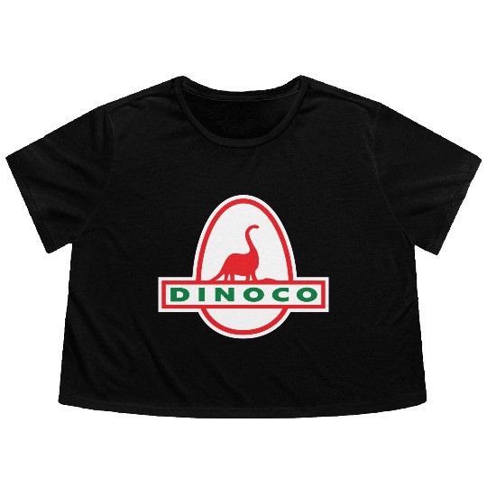 Dinoco Flowy Cropped Tees