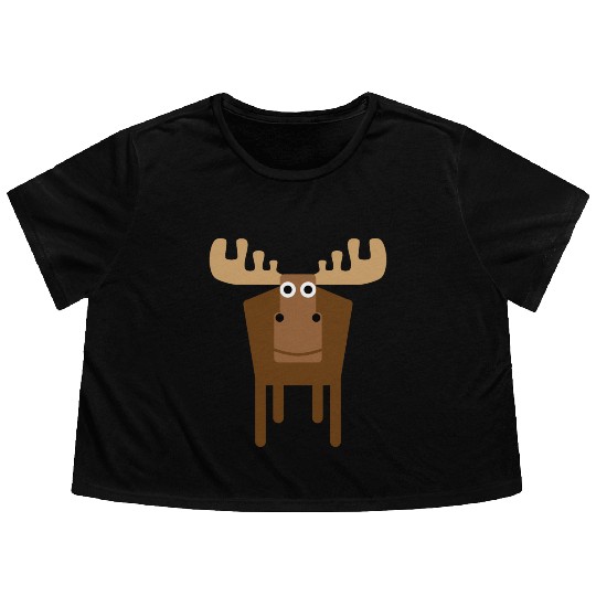 Moose Flowy Cropped Tees