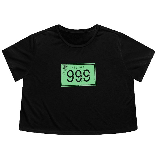 999 Punk Damned Buzzcocks Flowy Cropped Tees