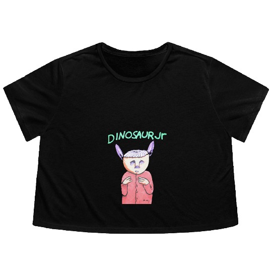 Dinosaur Jr. Flowy Cropped Tees