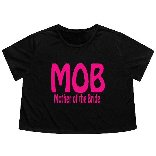 Mother of the Bride Flowy Cropped Tees