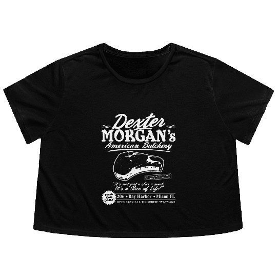 Dexter morgan - Dexter morgan - dexter morgan's Flowy Cropped Tees