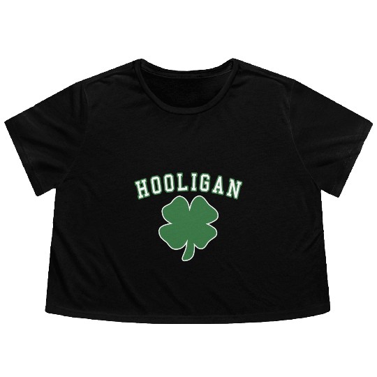 Hooligan Flowy Cropped Tees