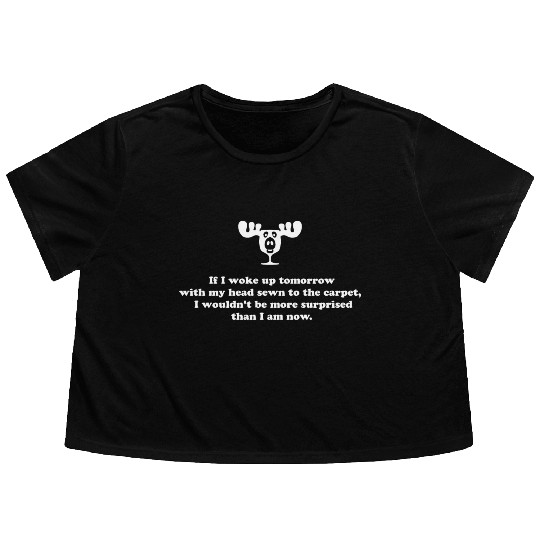 Griswold Christmas Vacation Flowy Cropped Tees