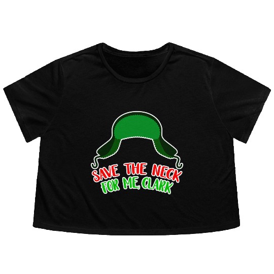 Griswold Christmas Vacation Flowy Cropped Tees