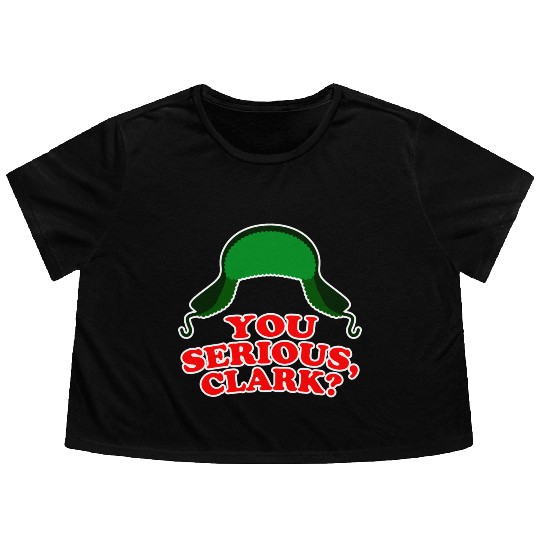 Griswold Christmas Vacation Flowy Cropped Tees