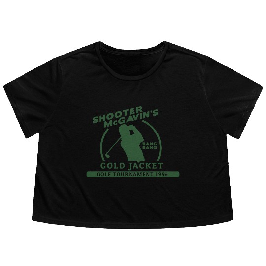 Shooter McGavin Funny Golf Flowy Cropped Tees