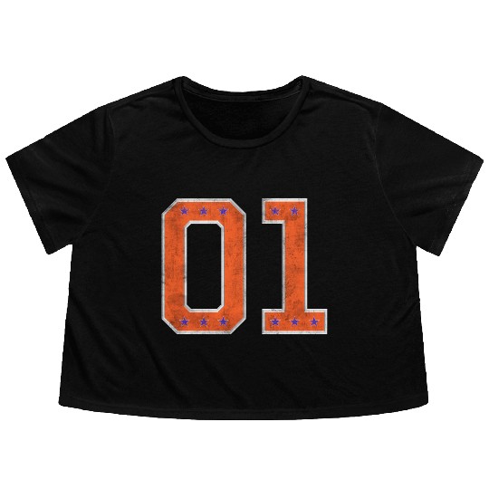 01 General Lee Style Flowy Cropped Tees