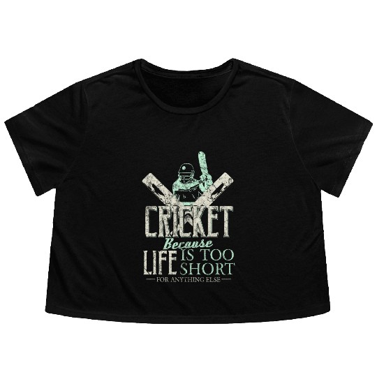 Cricket Flowy Cropped Tees