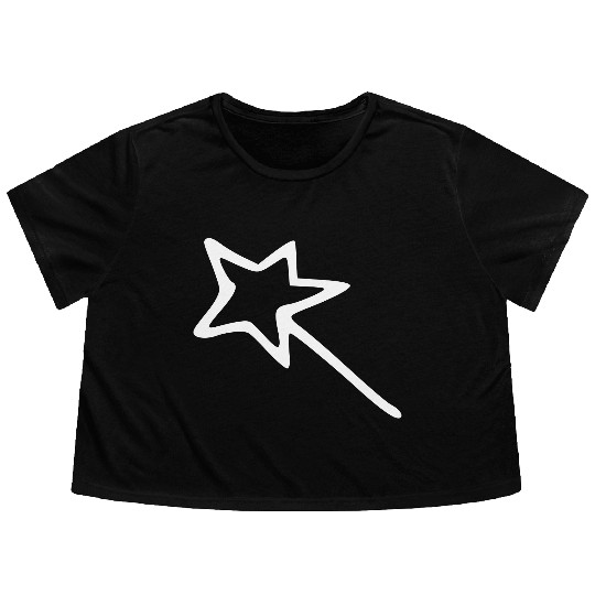 Magic Wand Flowy Cropped Tees
