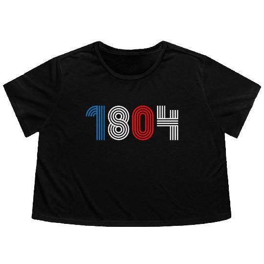 1804 Haiti Independence Flowy Cropped Tees