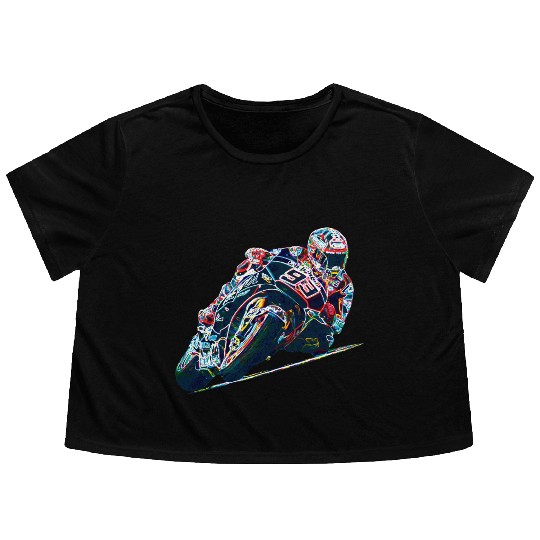 Marc Marquez MM93 - Ant Man Flowy Cropped Tees