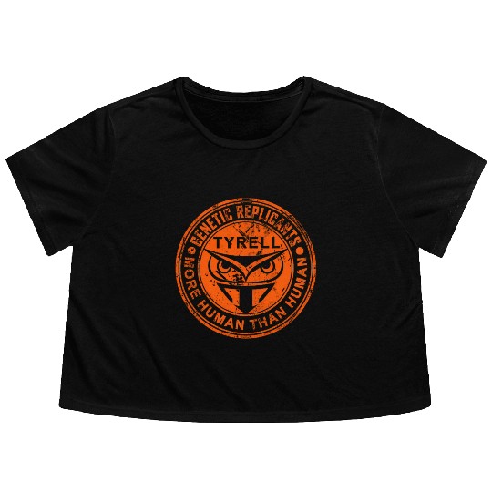 Genetic Replicants - Blade Runner Flowy Cropped Tees