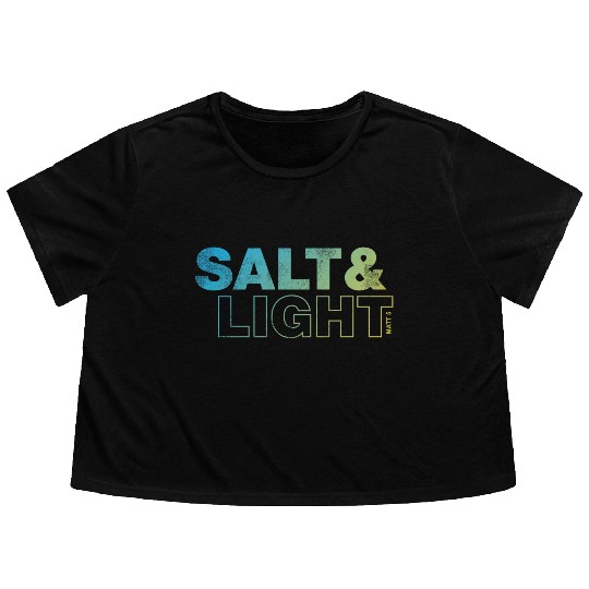 salt and light Flowy Cropped Tees