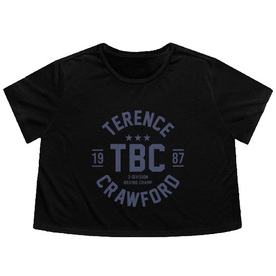 Terence Crawford Flowy Cropped Tees