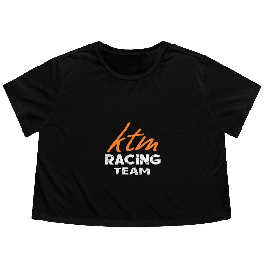 Ktm Racing Team Flowy Cropped Tees