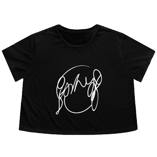 Ramona Flowers Flowy Cropped Tees