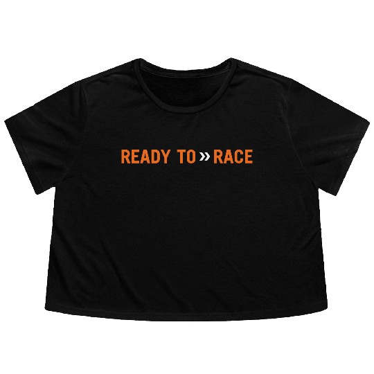 ktm ready to race Flowy Cropped Tees