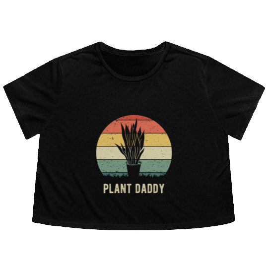 Plant Daddy VIII Flowy Cropped Tees