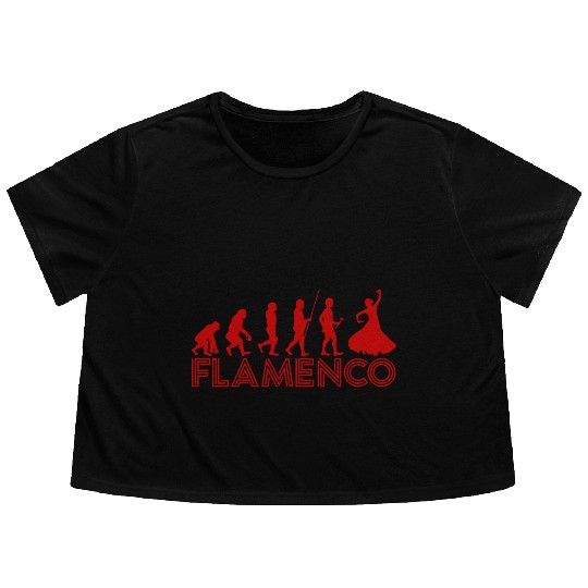 Flamenco Evolution 2 Flowy Cropped Tees
