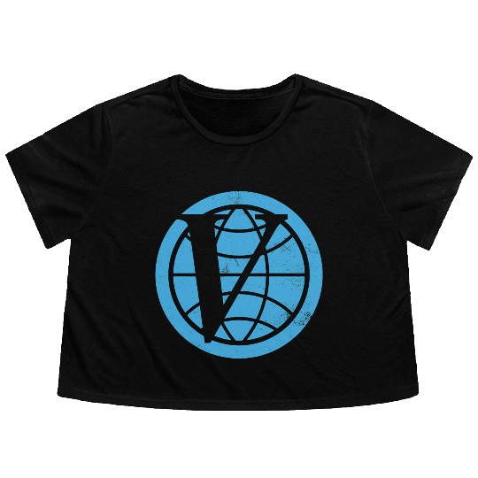 Venture Industries logo The Venture Bros Flowy Cropped Tees