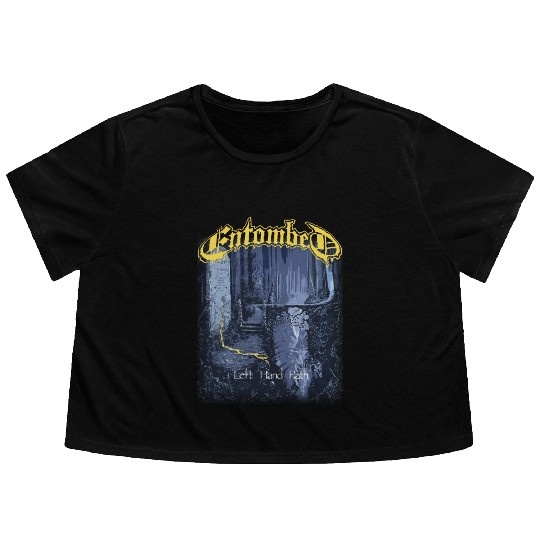 Entombed Flowy Cropped Tees