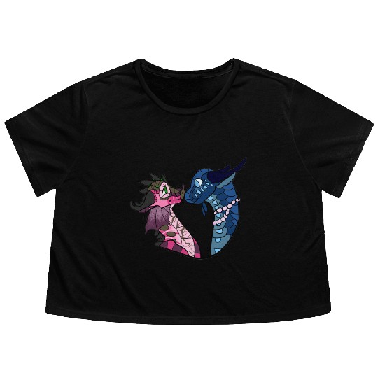 Wings Of Fire Flowy Cropped Tees