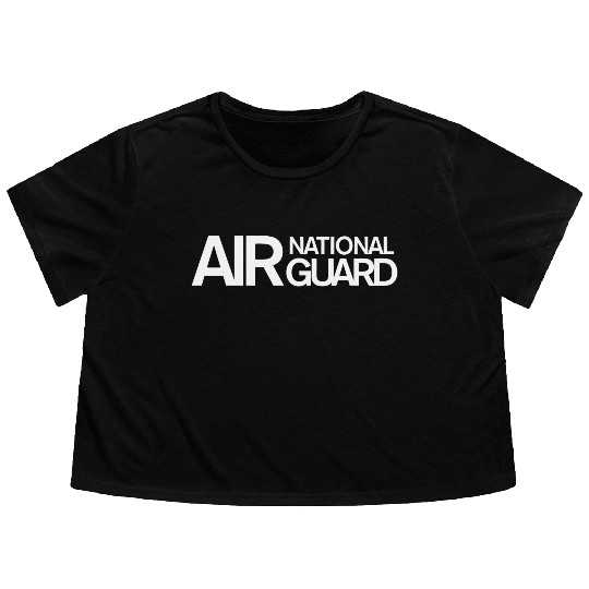 Air National Guard Flowy Cropped Tees