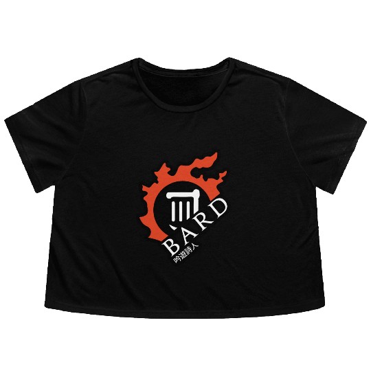 Bard - For Warriors of Light & Darkness Flowy Cropped Tees