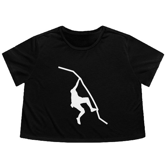 Bouldering Flowy Cropped Tees