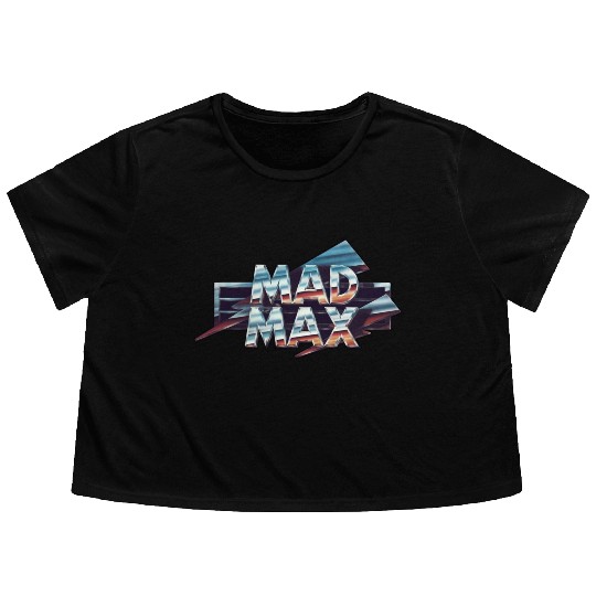 mad max logo Flowy Cropped Tees