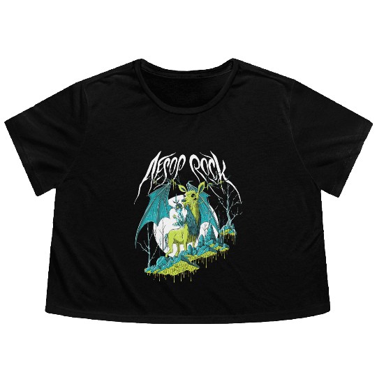 Aesop Rock Merch Deer Men Women Kid Youth Flowy Cropped Tees