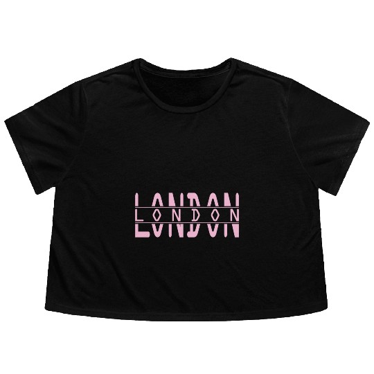London Flowy Cropped Tees