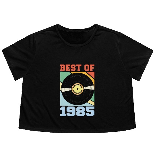Best of 1985 Flowy Cropped Tees