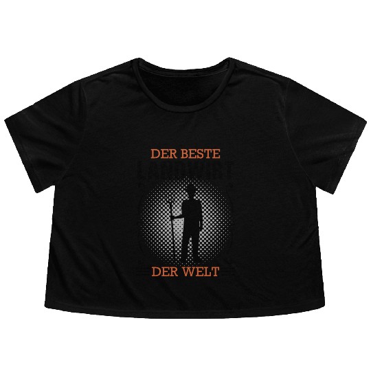 Farmer Profession Farm Work Agriculture Gift Flowy Cropped Tees