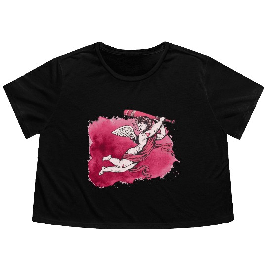 Fighting Angel Flowy Cropped Tees