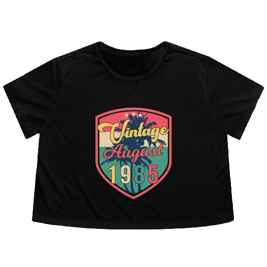 August 1985 Gift Idea Flowy Cropped Tees